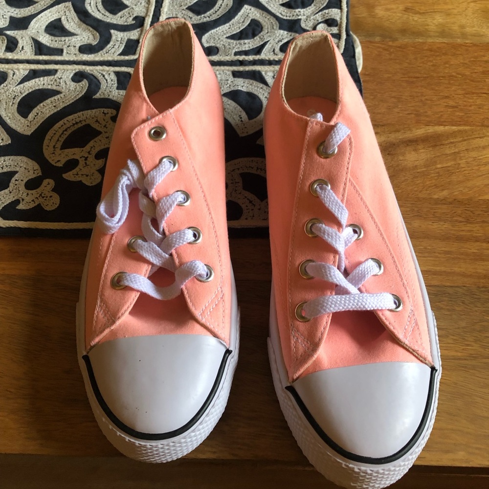 Brand new pink sneakers